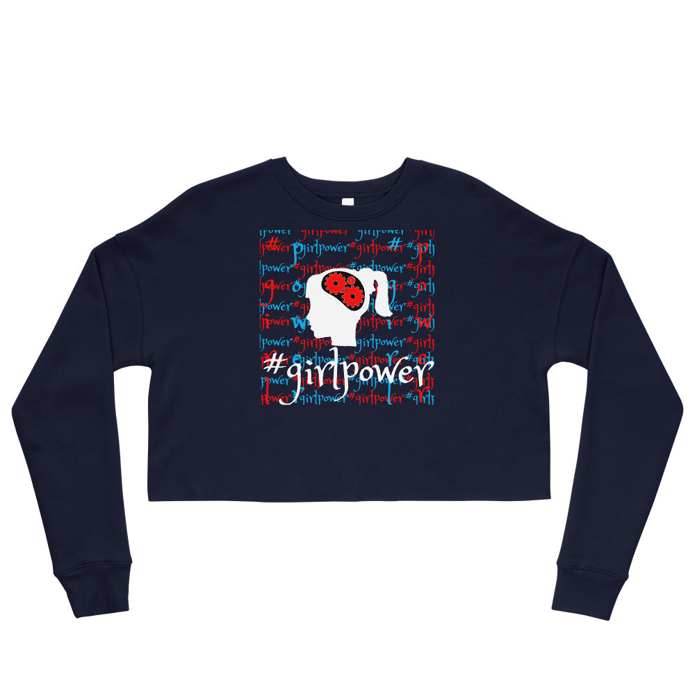 girlpower-girls-crop-shirt-wickedyo-womens-cropped-sweatshirt-navy 2